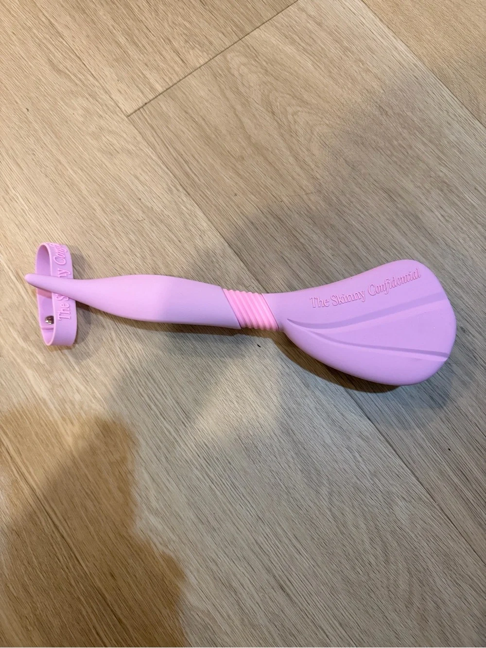Skinny Confidential Pink Butter Brush - Exfoliating Body Brush
